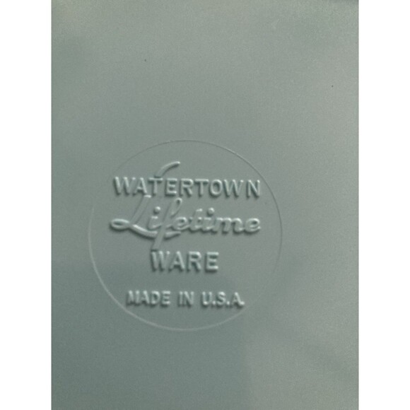 Vintage Watertown Lifetime Ware 3‑Piece Oval Platters/Bowl– Melamine, USA Made - Picture 5 of 11